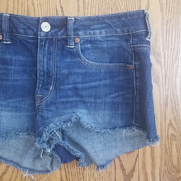 American Eagle denim cut off shorts 10 - Picture 2 of 4
